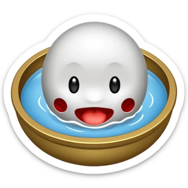 Un tamis avec des trous pour tamiser des baies de Sichuan sticker