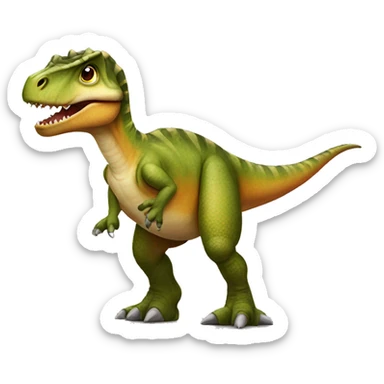 coquette dinosaur  sticker