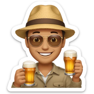 Muñeco pajero sticker