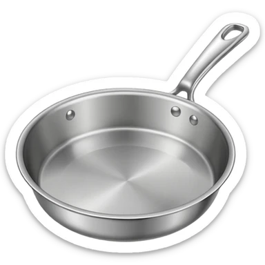 pan with white outline sticker