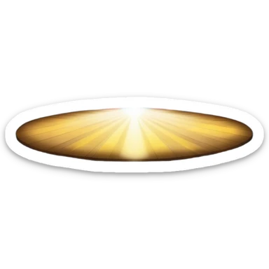 An emoji of stage lights shining brightly. Multiple spotlights in different colors (blue, yellow, red) angled towards a stage, creating a dramatic and concert-like atmosphere. Beams of light cutting through the darkness with a slight glow effect sticker