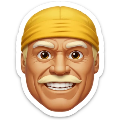 Hulk hogan sticker