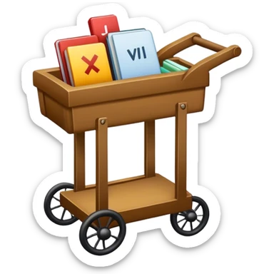 Jehovah’s witness cart sticker