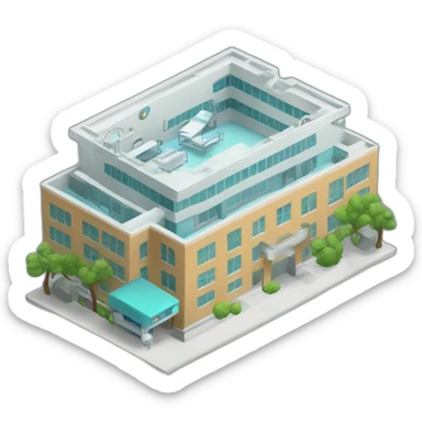 Munipical Hospital sticker