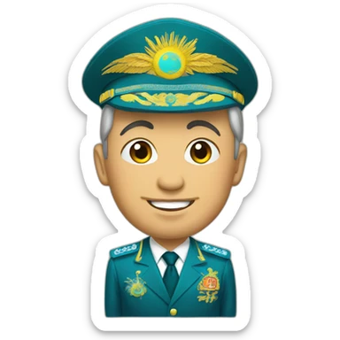 president of Kazakhstan sticker