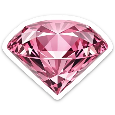 pink 56-carat diamond sticker