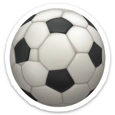 Balón de fútbol rodeado de llamas  sticker