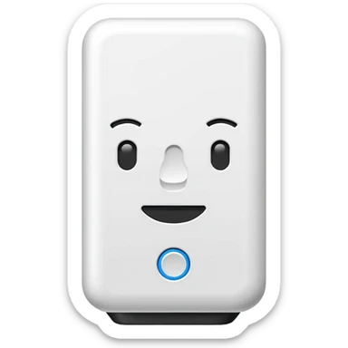 internet wifi modem sticker