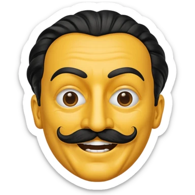 Emoji de la película La casa de papel máscara  sticker