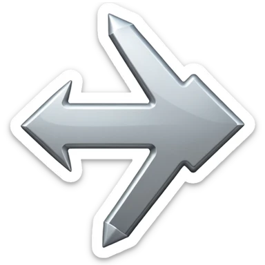 Direction Arrow sticker