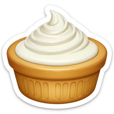 creme fraiche sticker