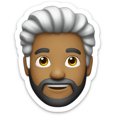 guigui surfista branquinho de cabelo preto sticker