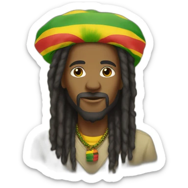 Rastafari sticker
