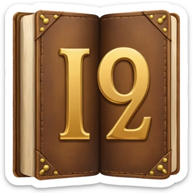 make the book very large and very thick. sticker