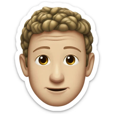 mark zuckerberg reptilo sticker