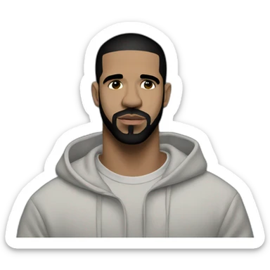 drake album cover sticker