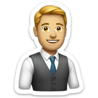 sales b2b manager sticker