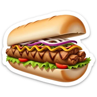 Döner kebab sticker
