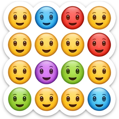 Mixe des emojis 😊6️⃣7️⃣ et utilise bien les chiffre  sticker