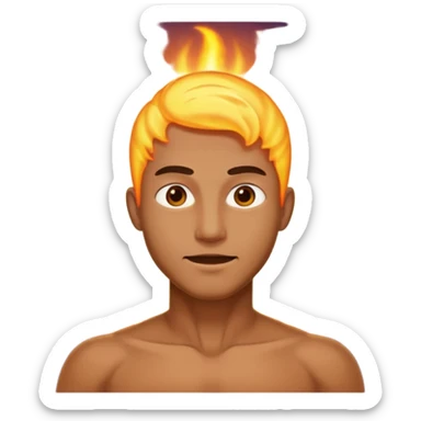 A man with Aura sticker