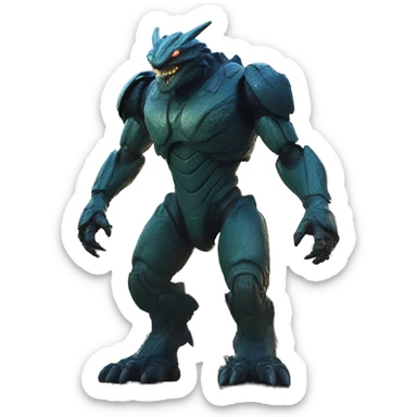 Pacific rim kaiju sticker