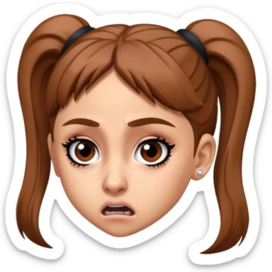 Angry Ariana Grandd  sticker