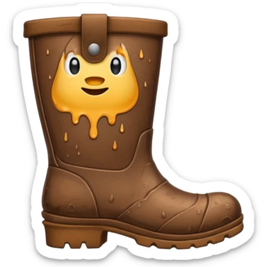 Rainy Boot sticker