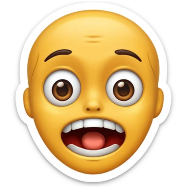 jaw dropping  sticker