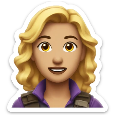 personnage reyna dans valorant sticker