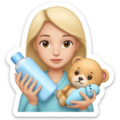  skincare peluches sticker