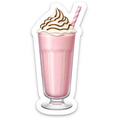 BATOM DE MILKSHAKE DE MORANGO sticker