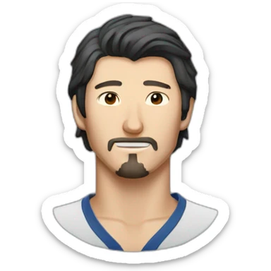 Marat Safin chinese sticker