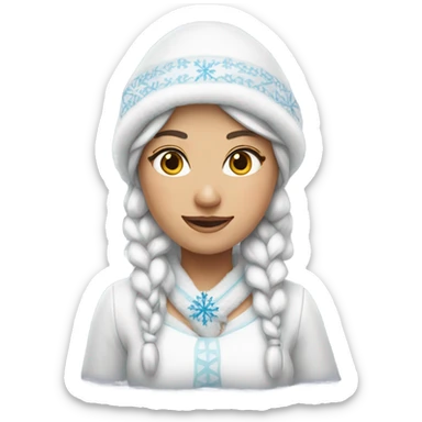 Snow Maiden sticker