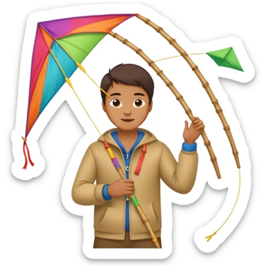 Kite Maker sticker