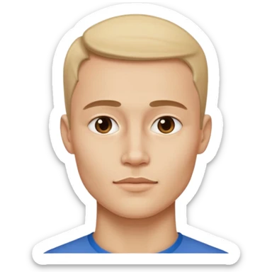 jaw chin bone sticker