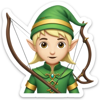 archer elf sticker