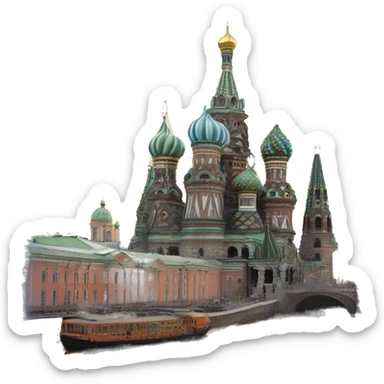 trip to St. Petersburg sticker
