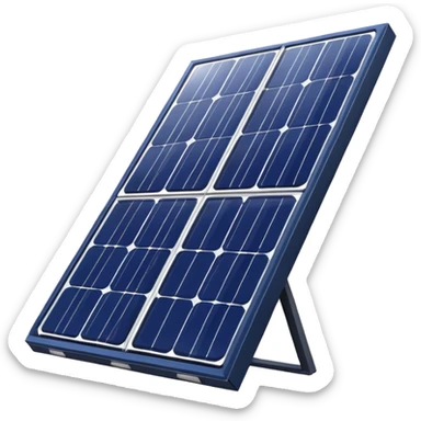 panneau solaire sticker