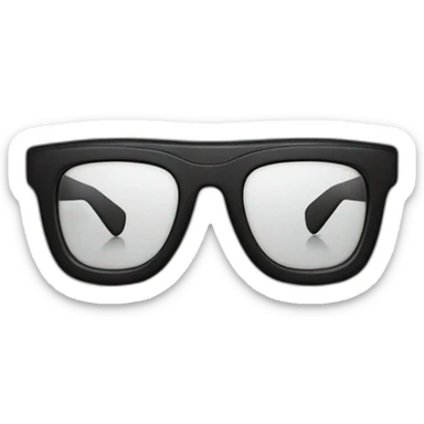 Jean Claude Vandam glasses sticker