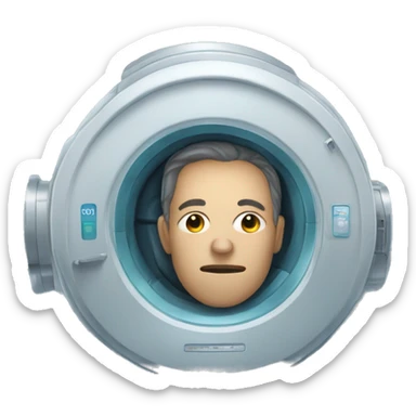 mri scanning sticker