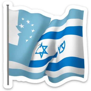 East turkistan flag sticker