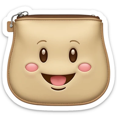 Ostomy pouch smiling sticker