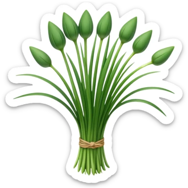 chives herb sticker