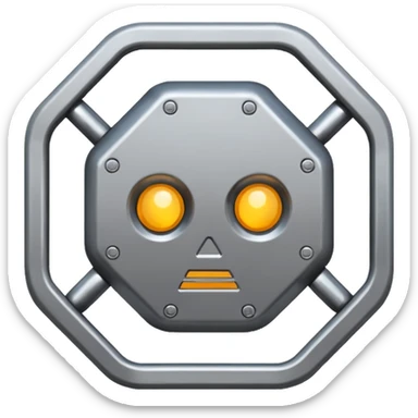 Mma octogone sticker