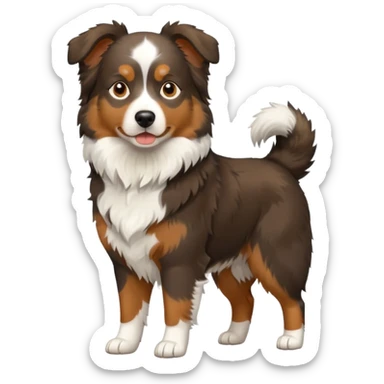 Australian shepherd dog sticker