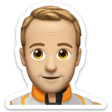 macron karting sticker