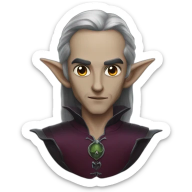 astarion-elf-vampire sticker