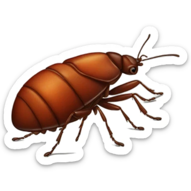 communist bedbug sticker