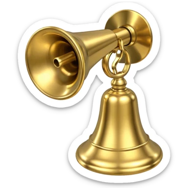 English handbell  sticker