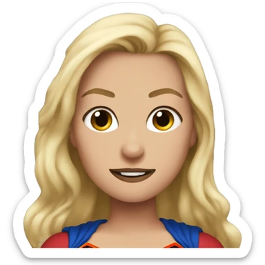 supergirl sticker
